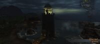 Knight's Lighthouse - Exterior Night View
