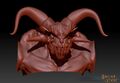 Daemon 3D Model WIP