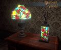 Stained Glass Hand Lantern