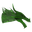 Green Dragon Head