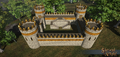 Golden Castle Walls