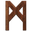 Wooden Runic M
