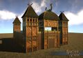 Golden Viking Palisade Wall Set