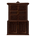 Ornate Oak Panel Wardrobe
