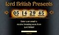 Lord British Presents website