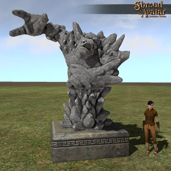 File:SotA Stone Golem Statue.jpg