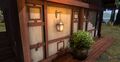 Diagonal Muntin Wall Light