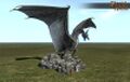 City-sized Stone Dragon Statue