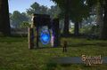 Ruined Stone Arch Dungeon Entrance