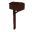 Post-Mounted Mailbox