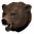 Pristine Patriarch Bear Head