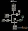125-point Dungeon Layout