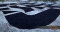 Polished Midnight Black Marble Roadway Pavers