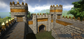 Golden Castle Walls