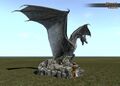 Village-sized Stone Dragon Statue