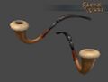 Ornate Wooden Pipe