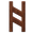 Wooden Runic H