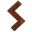 Wooden Runic S