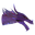 Purple Dragon Head