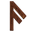 Wooden Runic A