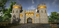 Golden Castle Walls